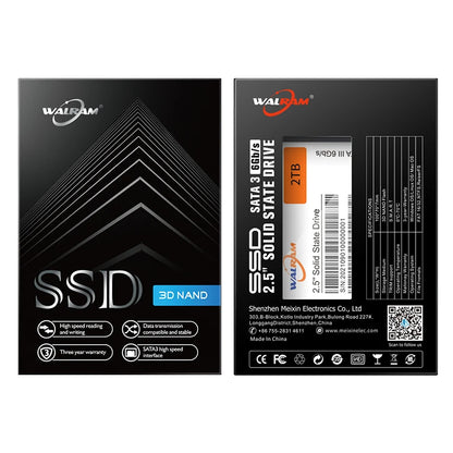 Walram SSD – 1TB, 512GB, 240GB, 256GB, 120GB, 480GB, 500GB SATA3 Solid State Drive for Desktop & Laptop