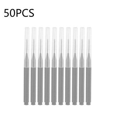 10/20/50PCS Mini Eyebrow & Lash Brushes – Disposable Bendable Brow Perm & Micro Eyelash Applicator Tools