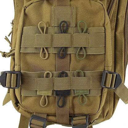 5PCS Antenna Binding Buckles - Tactical Molle System Accessories for Backpack and Vest Binding