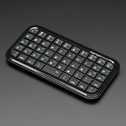 Mini Rechargeable Type-C Bluetooth 3.0 Keyboard – Slim 49-Key Wireless Keypad for Tablets & Smartphones