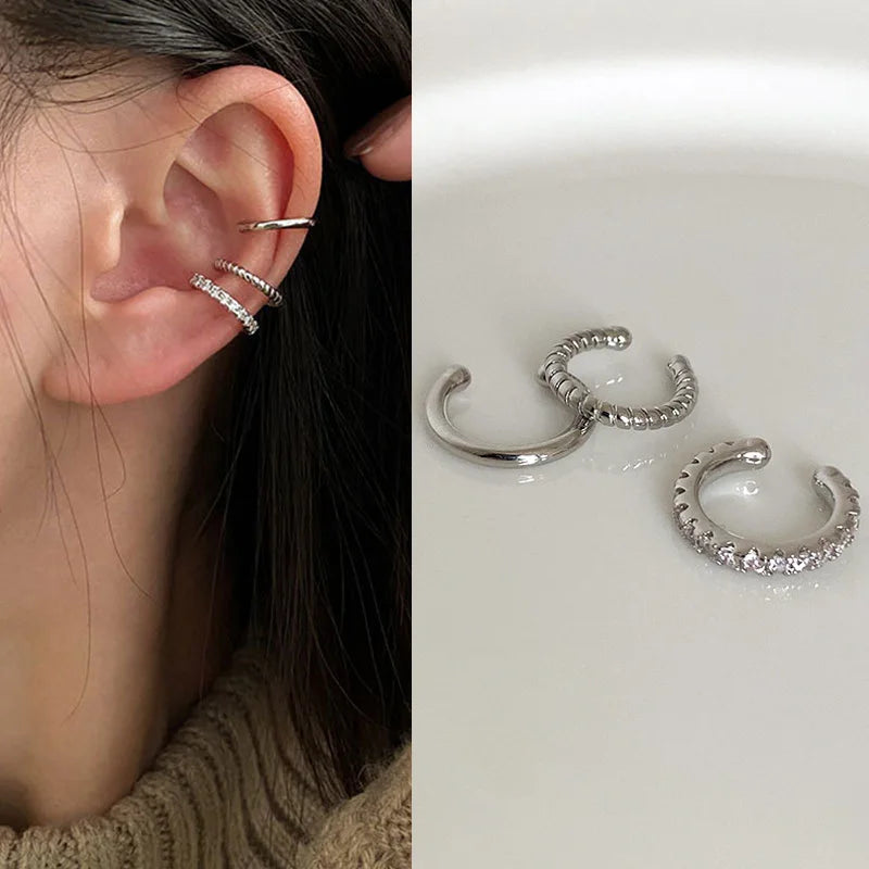 Delicate Tassel Clip-On Earrings – No-Piercing Ear Cuffs for Women, Fashion Jewelry Gifts