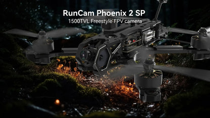 RunCam Phoenix 2 SPV3 FPV Camera - DC 5-36V, 4:3/16:9 Screen Ratio, Night View, Lightweight for RC Racing Drones and Quadcopters