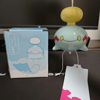 Anime Pokémon Chimecho Figure – Ceramic Wind Bell Pendant, Cute Home & Bedroom Decoration, Children’s Christmas & Birthday Gift