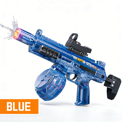Electric Water Gun Toy - Automatic Sensor Light Recoil Simulation Outdoor Beach Toy for Kids