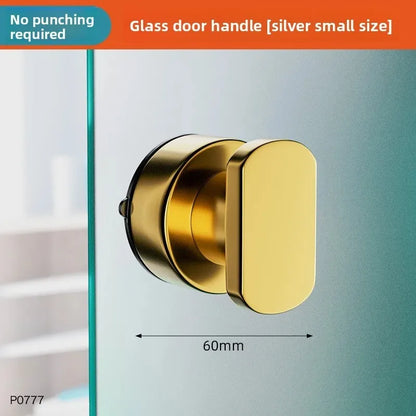 No Drill Bathroom Safety Grab Bar - Anti-Slip Suction Cup Shower Handle for Bathtub & Elderly Support