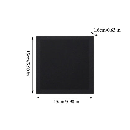 Black Canvas Wooden Oil Painting Frame – Cotton DIY Graffiti Canvas for Children & Beginner Art Practice Supplies