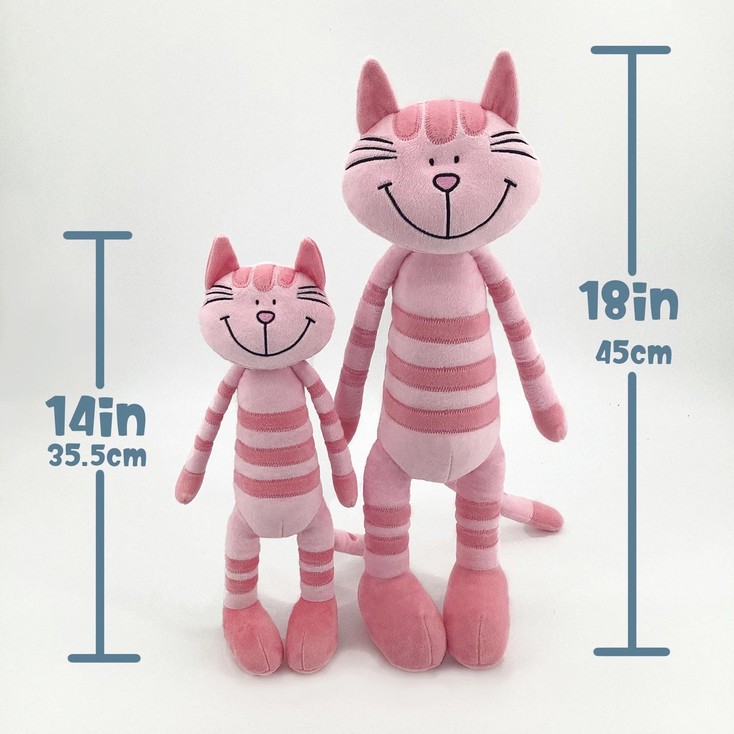 MR ViviCare Cat Plush Toy – Small Soft Stuffed Animal for Kids, Cute Simulation Plush, Birthday Gift & Photo Prop for Girls