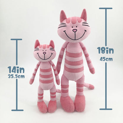 MR ViviCare Cat Plush Toy – Small Soft Stuffed Animal for Kids, Cute Simulation Plush, Birthday Gift & Photo Prop for Girls