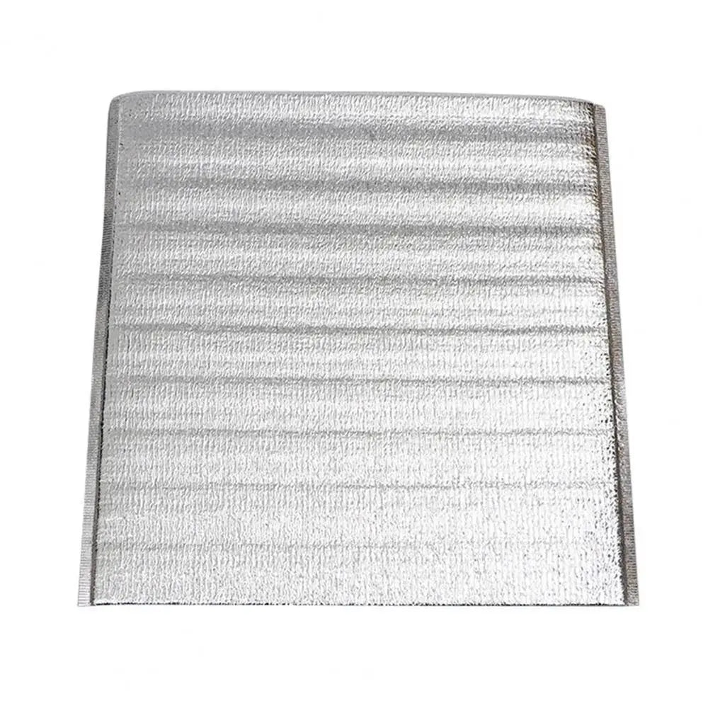 Aluminum Foil Cooler Bag – Insulated Folding Thermal Picnic Bag, Portable Food and Drink Delivery Carrier