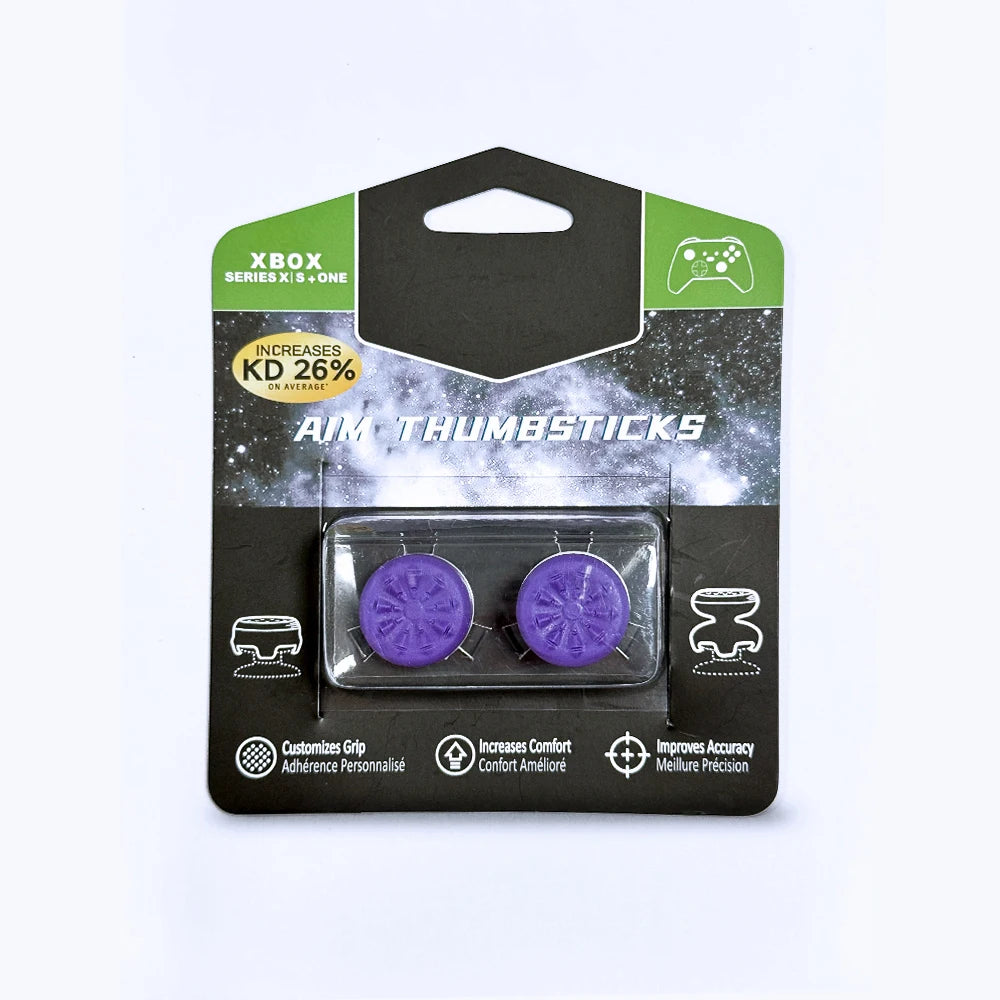 2PCS Xbox One & Series X/S Performance Thumb Grip Caps – Silicone Analog Stick Covers
