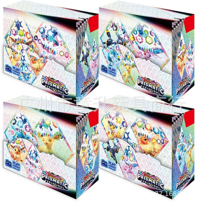360-Piece Pokémon Card Set – Prismatic Evolutions Scarlet & Violet, 151 Surging Sparks Paldean Fates English Booster Battle Cards