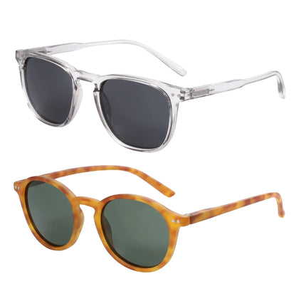 ZENOTTIC Retro Small Round Polarized Sunglasses – Lightweight Vintage UV400 Shades for Men & Women