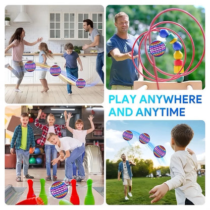 Flying Ball Boomerang LED Toy — Flyorb Magic Drone Hover Spinner, Fun Fidget Toy for Kids & Family Gift