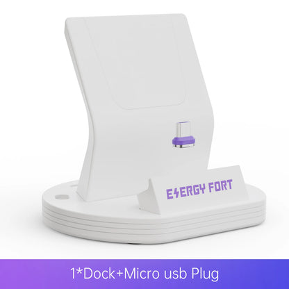 Samsung Galaxy Type-C Magnetic Charging Dock - Compatible with A15, A16, A55, A57, Xiaomi Redmi, iPhone & Google Devices