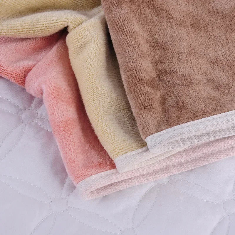 35×35cm Velvet SPA Massage Face Towel – Thickened Table Cover with Face Breath Hole