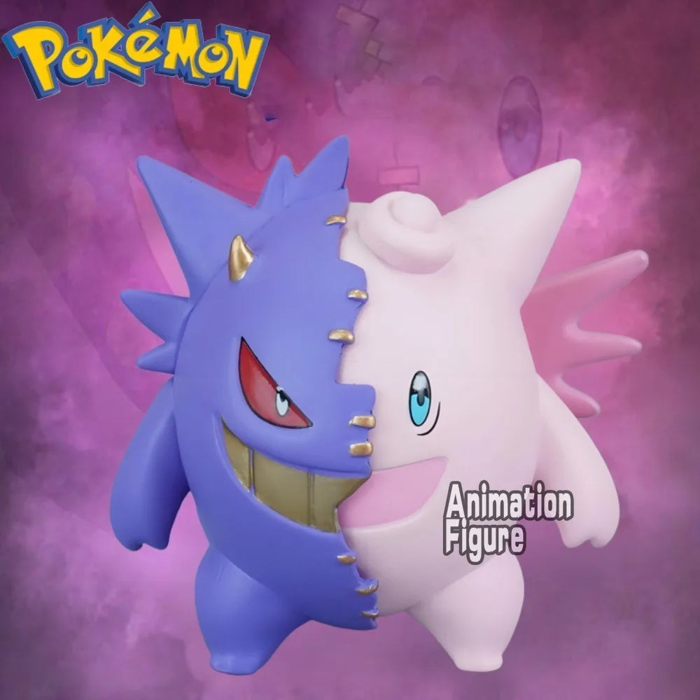 7.5cm Anime Pokémon Figures – Gengar & Clefable PVC Action Toys for Kids Collection & Gifts