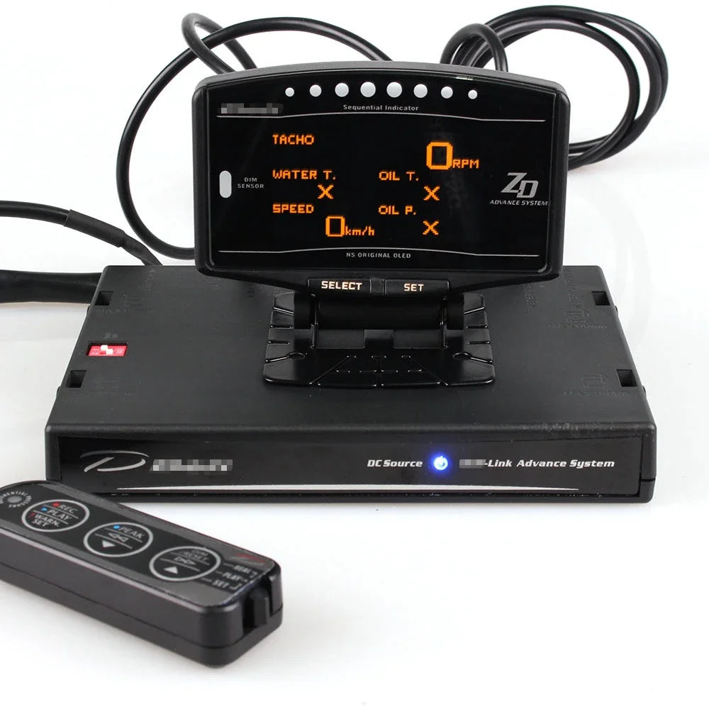 10 in 1 Full Kit Sports Package – BF CR C2 DEFI Advance ZD Link Meter Digital Auto Gauge with Electronic Sensors