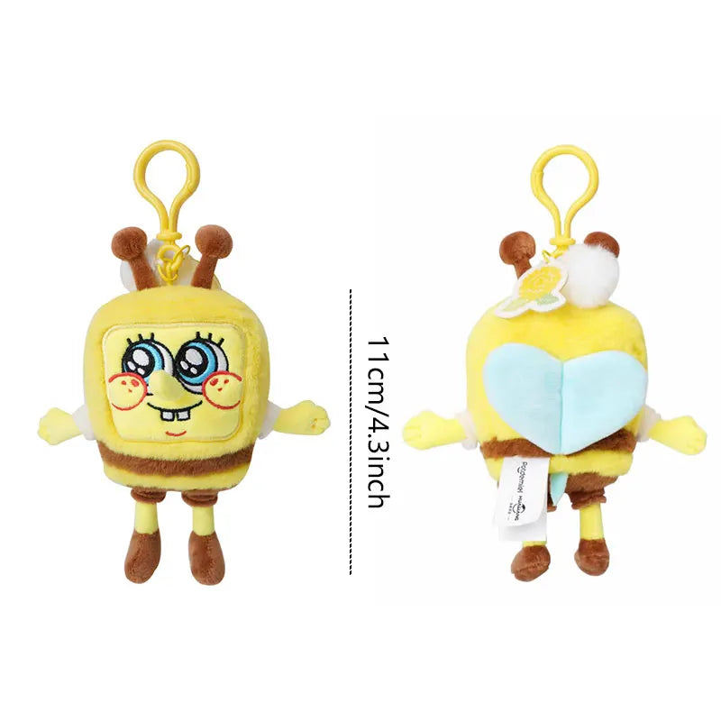 Anime Spongebob SquarePants Plush Toys – Patrick, Squidward, Mr. Krabs & Gary Stuffed Cartoon Toys, Birthday Gift for Kids