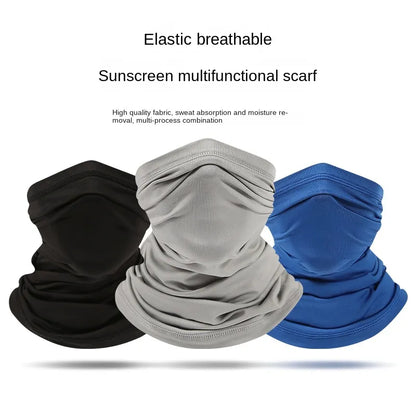 Desert Fox Outdoor Ice Silk Sun Protection Bib - Spring and Summer Motorcycle Neck Cover - Sports Magic Bandana Riding Mask
