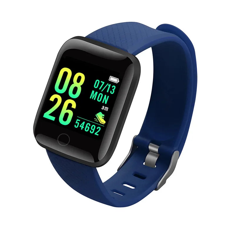 Smartwatch for Men & Women – Fitness Monitor, Message Alerts, Compatible with Xiaomi & Huawei, Perfect Birthday Gift