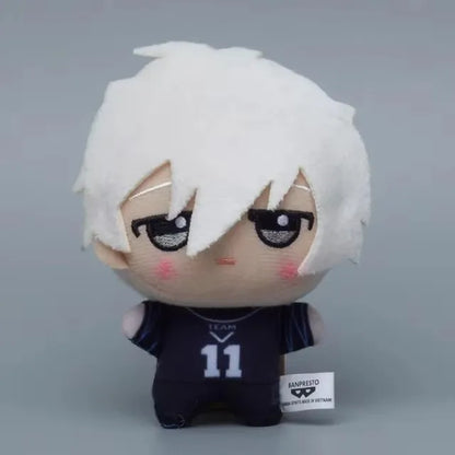 10cm Mini Blue Lock Plush Keychain – Seishiro, Nagi, Isagi, Yoichi, Chigiri, Bachira & Meguru Stuffed Doll Toy Gift