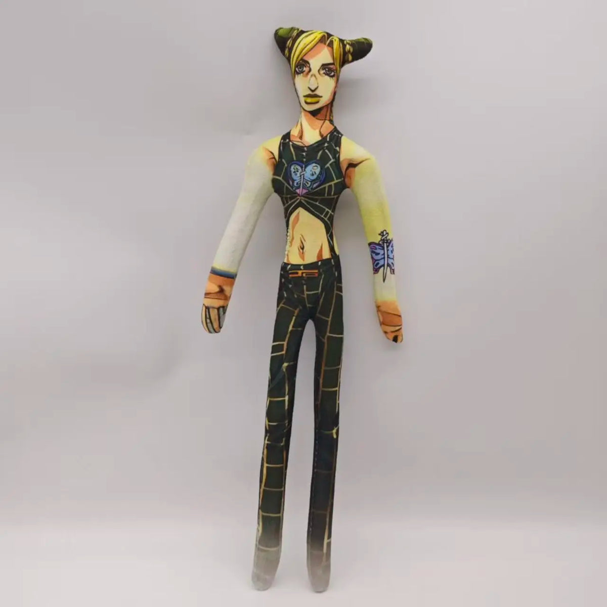 28cm JoJo's Bizarre Adventure Plush Doll - Jotaro, Joseph, Gyro & Johnny Anime Collectible Cosplay Gift