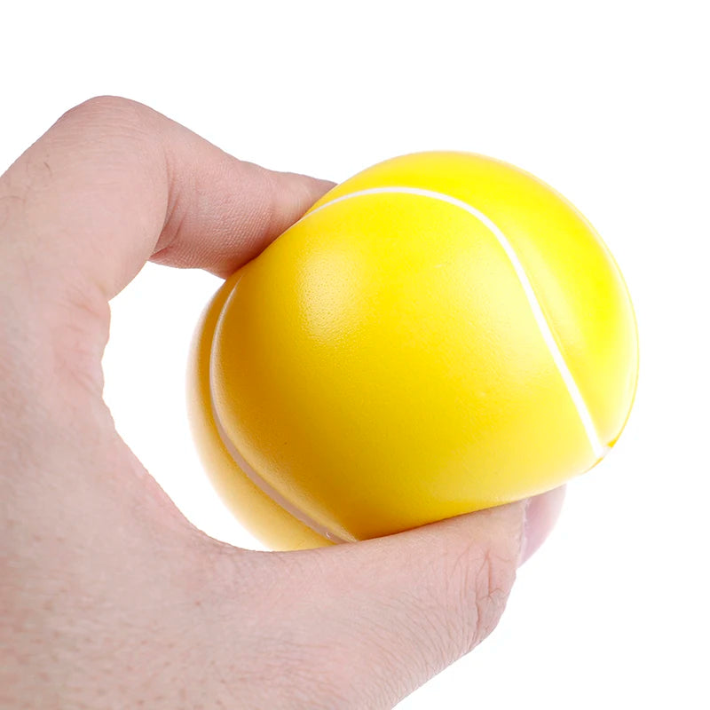 12pcs Soft Foam Sports Balls – Stress Relief Soccer, Basketball, Baseball & Tennis Toys