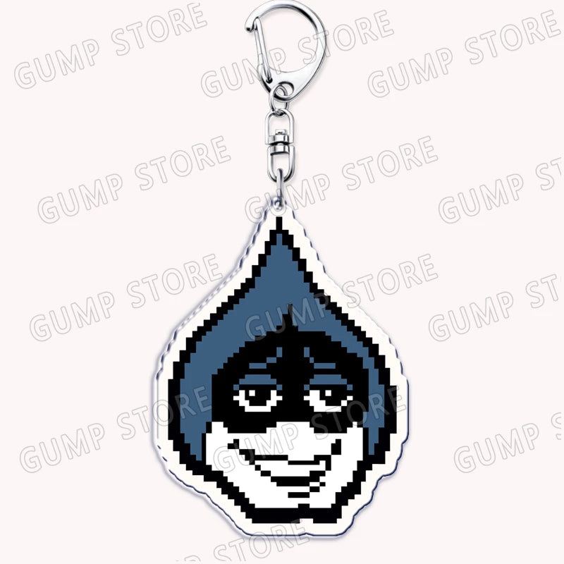 Deltarune & Undertale Keychains – Ralsei, Kris, Susie & Spamton Fan Gaming Accessories