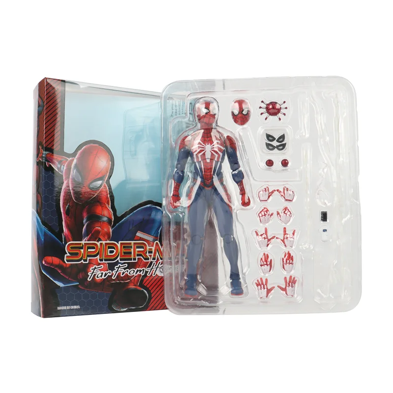 SHFiguarts Spider-Man PS4 Game Version Action Figure – Peter Parker Heroic Collectible Toy Gift