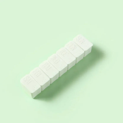 2Pcs/Set Travel Pill Box Holder – Weekly Medicine Organizer, Independent Lattice Tablet Dispenser Case