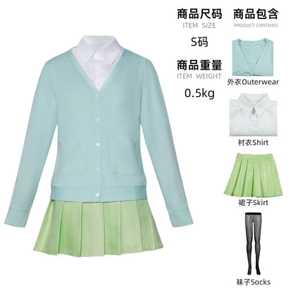 Quintessential Quintuplets Cosplay Costume - Full School Uniform Set for Comic Con & Halloween