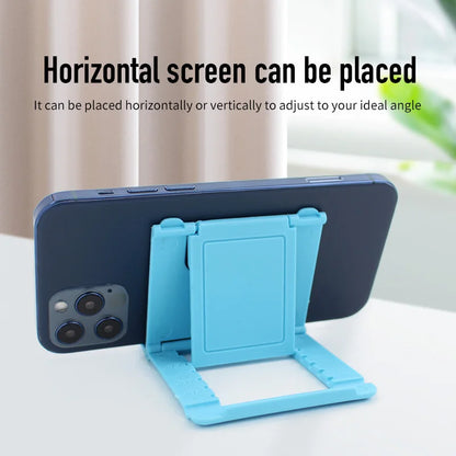Mini Foldable Portable Phone Tablet Holder - Kitchen Gadgets for Convenient Storage and Decoration