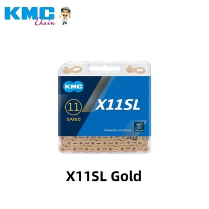 KMC X8 X9 X10 X11 X12 Bicycle Chain – 8v, 9v, 10v, 11v, 12v, 118L/126L, Road/MTB Chain with Quick-Link for SHIMANO SRAM Crankset