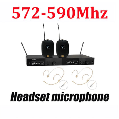 SLXD Wireless Microphone System – 500/600/800MHz 4-Pin Headset with KSM8/Beta58, Professional Audio for Stage & Karaoke