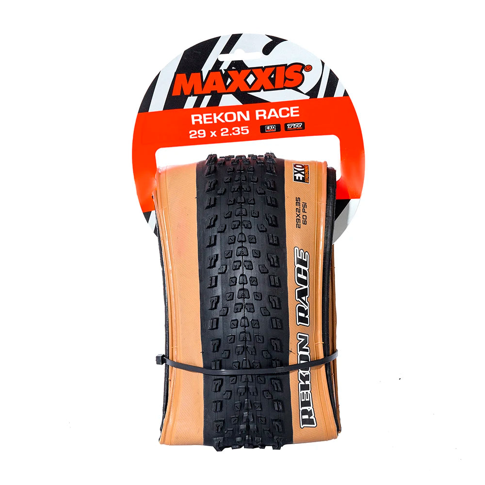 MAXXIS Rekon Race EXO TR Tubeless MTB Bike Tire – 29x2.25/2.35 Foldable Mountain Bicycle Tyre
