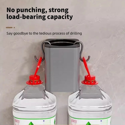 Luxury Metal Toilet Brush - Wall Mounted Holder with No Dead Angle Cleaning Tool for Modern Bathroom