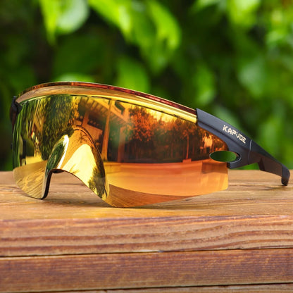 Kapvoe Cycling Sports Sunglasses – UV Protection Bike Glasses for Road & Mountain Riding (Men & Women, 2026 Model)