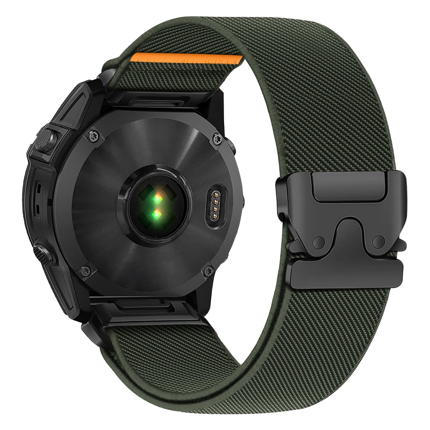 22mm QuickFit Nylon Strap for Garmin Fenix 8 7 6 5 Series, Venu 3, Tactix 7 – Parachute Style Replacement Watch Band 47mm