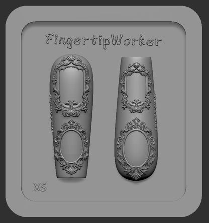 Snake Lolita Bow, Mushroom, Rose, Lotus, Bear 3D Acrylic Nail Mold - DIY Silicone Nail Decorations & Nail Art Products