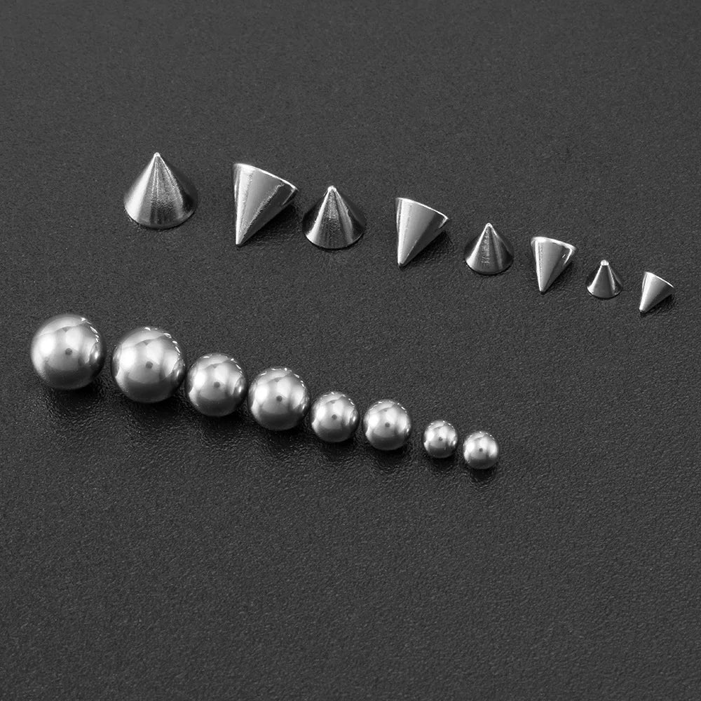 No-Piercing Fake Lip & Eyebrow Studs – Personality Demon Studs, Fake Dimples & Muzzle Rings