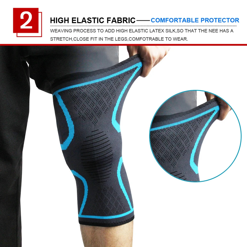 Knee Brace Compression Sleeve — Pain Relief for Meniscus Tear, Arthritis & Knee Pain