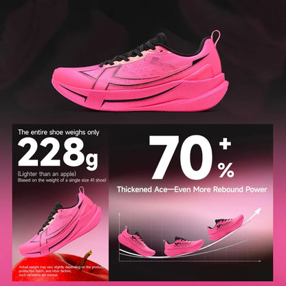 XTEP 2000km Marathon Running Shoes - Professional Cushioned Lightweight Breathable Sports Shoes