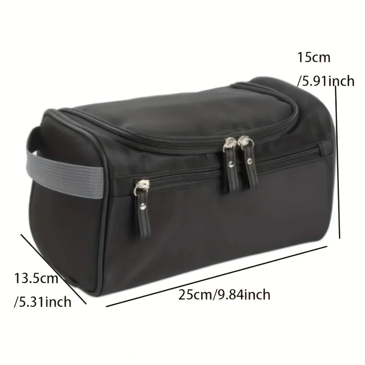Men’s Large Capacity Portable Travel Toiletry Bag Set – Waterproof Cosmetic Organizer & Bath Bag for Outdoor Trips and Business Travel