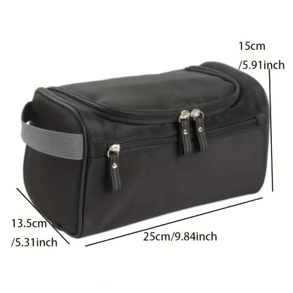 Men’s Large Capacity Portable Travel Toiletry Bag Set – Waterproof Cosmetic Organizer & Bath Bag for Outdoor Trips and Business Travel