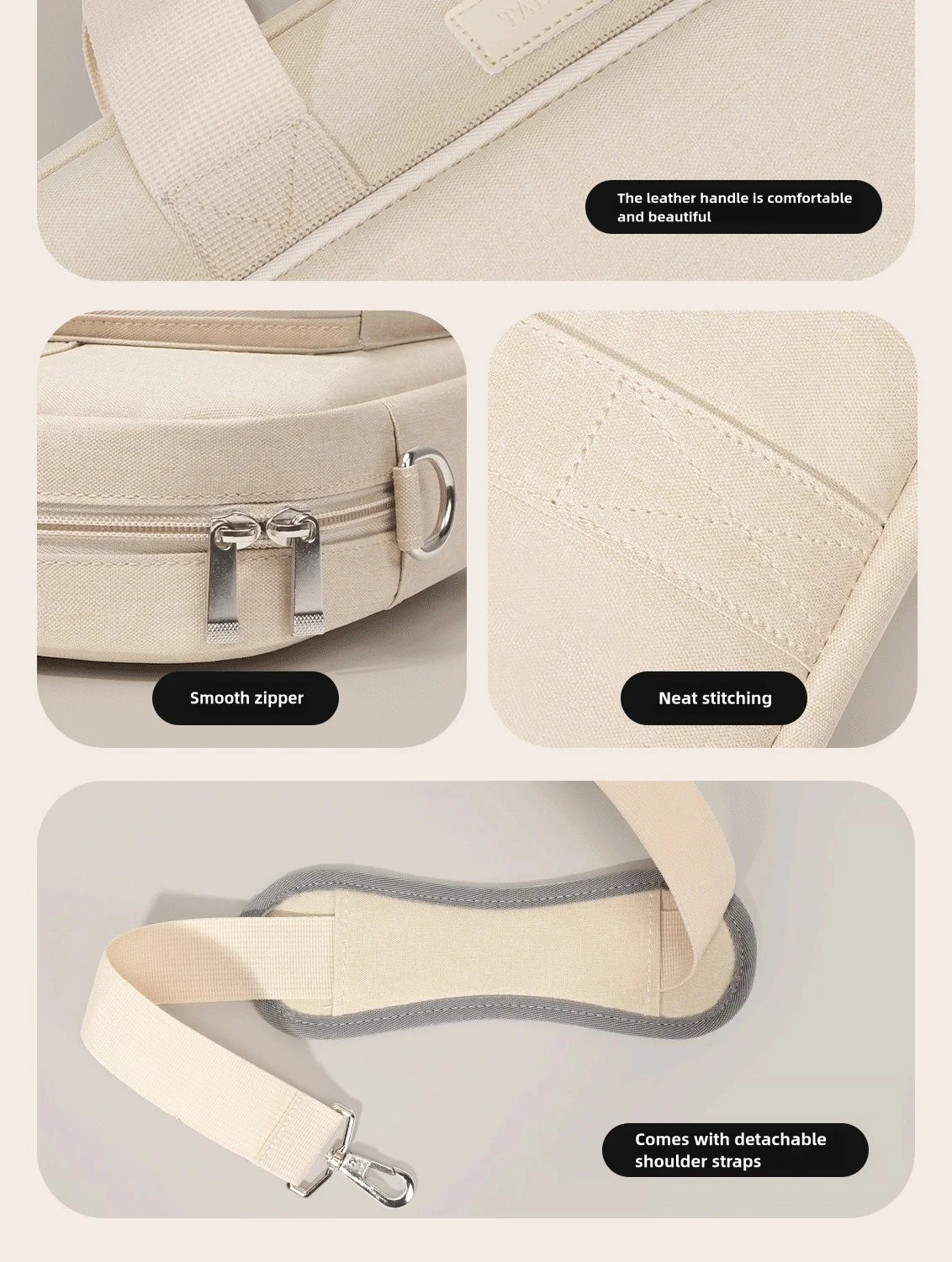 Waterproof Laptop Bag Case – 13.3” to 17.3” Notebook Shoulder & Handbag for MacBook Air/Pro