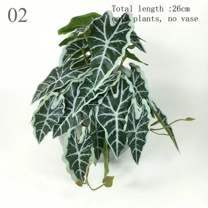 Artificial Hanging Vine Plant - Faux Greenery for Terrarium, Balcony, Garden & Home Decor