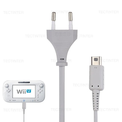 EU/US Plug AC Adapter Charger for Wii U – Compatible Power Supply Cord for Nintendo Wii U Console & Remote Controller