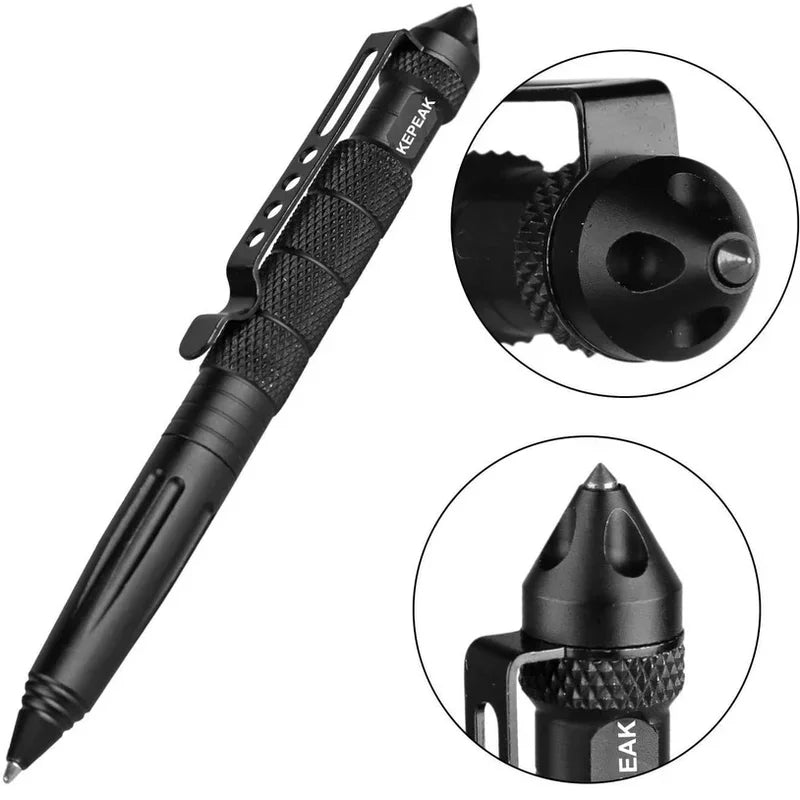 Multifunctional Mini Pocket Tool - Non Slip Outdoor Utility Pen For Camping, Sports & Everyday Carry