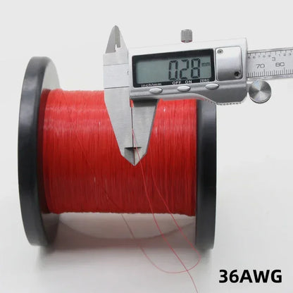 UL10064 FEP/PTFE Ultra-Fine Litz Wire (10M–100M) – High Conductivity Copper Micro Cable 26–40 AWG