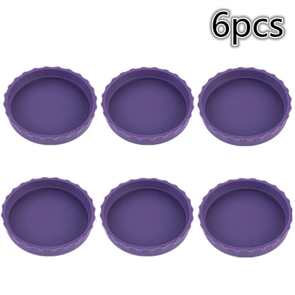 Reusable Beverage Can Covers - Silicone Soda Can Lids, Leak-Proof Sealing Protectors for Cans & Bottles